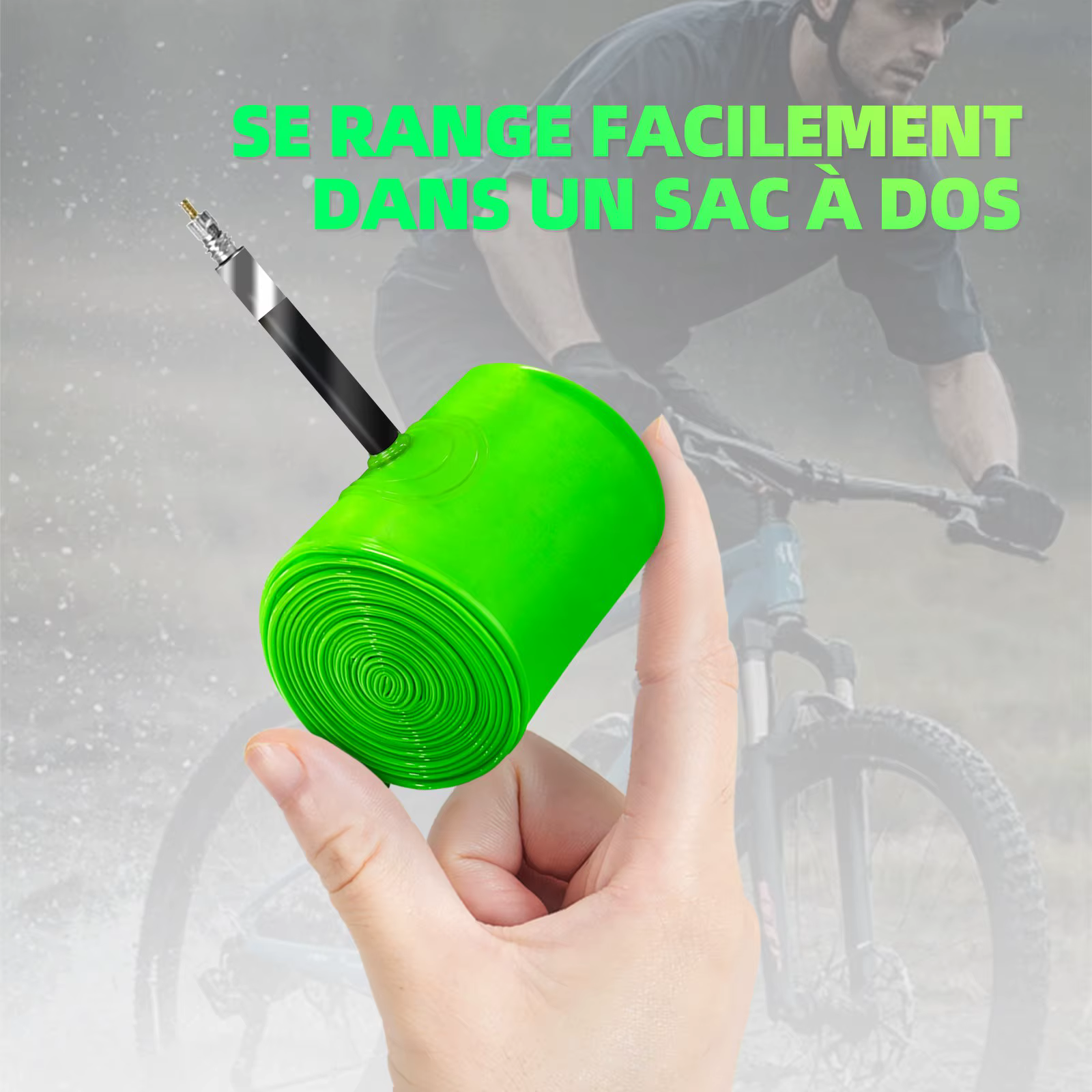Chambre à air ultralégère CYCLAMI pour vélo VTT 26