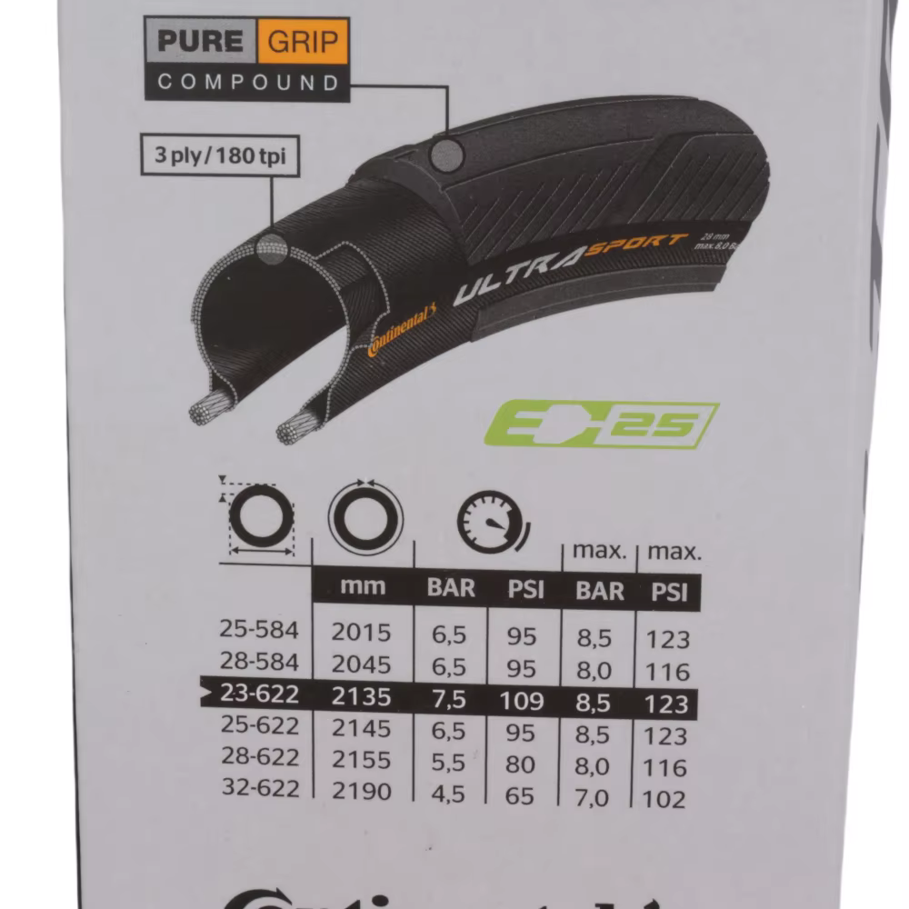 Continental corde TRA SPORT-Pliage de la route