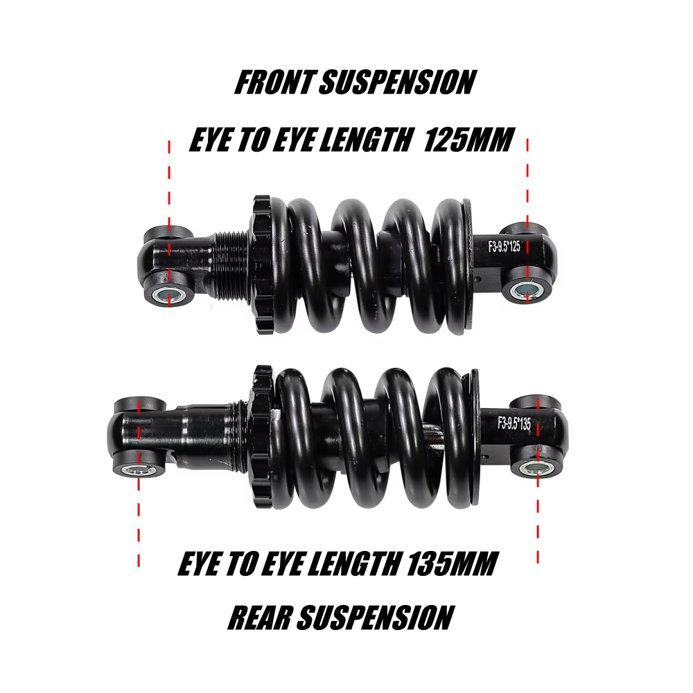 Amortisseur pour AUSOM DT2 PRO KUGOO F3 PRO MAX 52V double moteur Scooter électrique ressort hélicoïdal Suspension avant