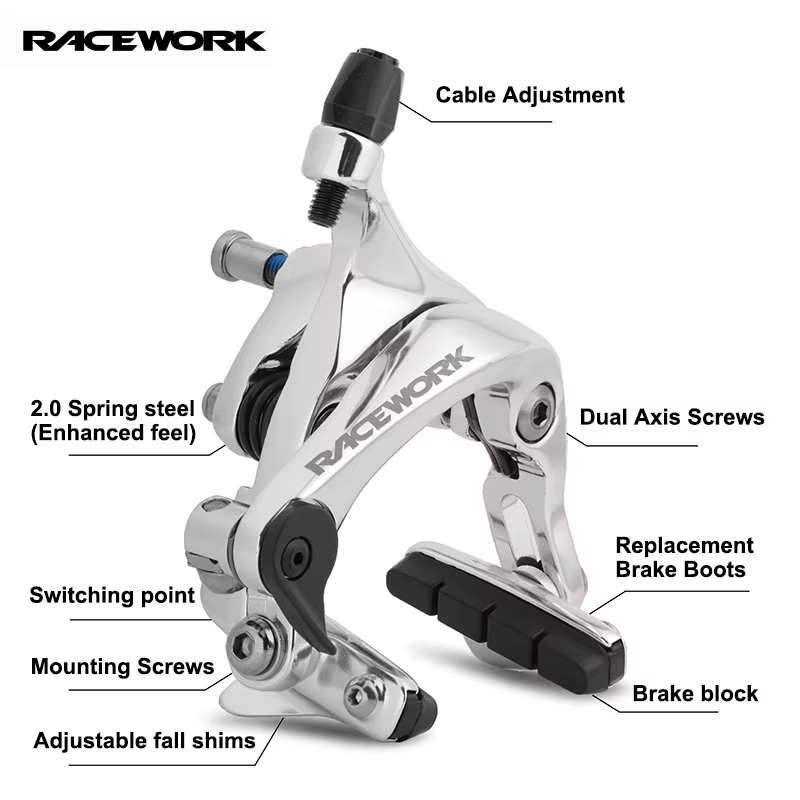 RACEasy-Frein de vélo de route pour touristes Pivot Calretraités R8000