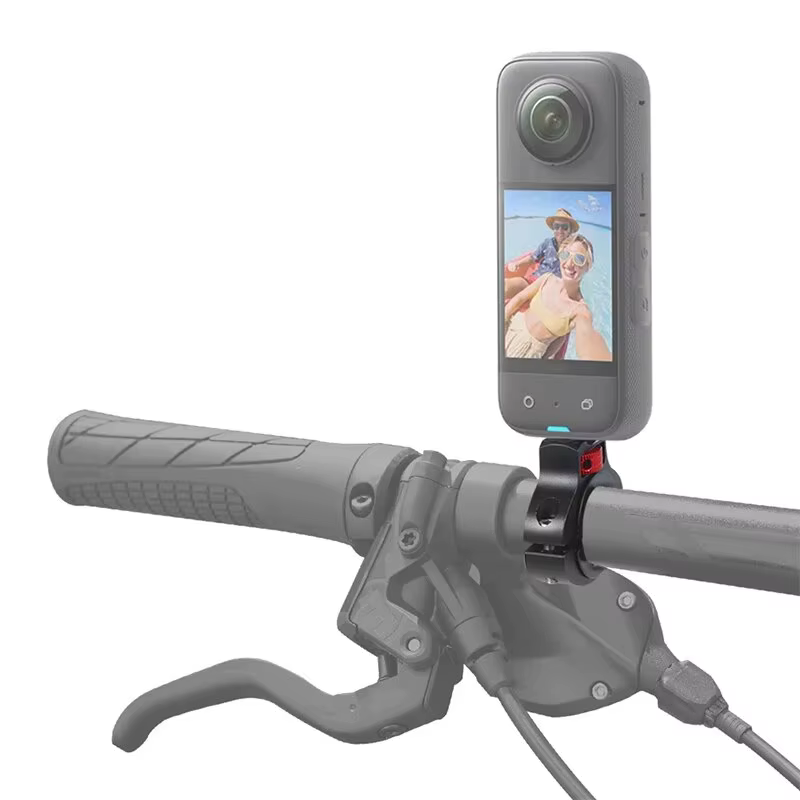 Clip de fixation pour guidon de moto et vélo