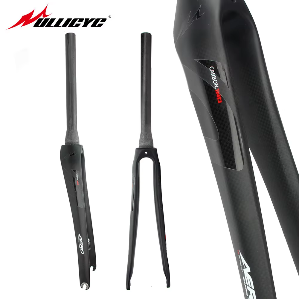Ullicyc – fourche conique et Non fuselée en carbone 700C pour vélo de route