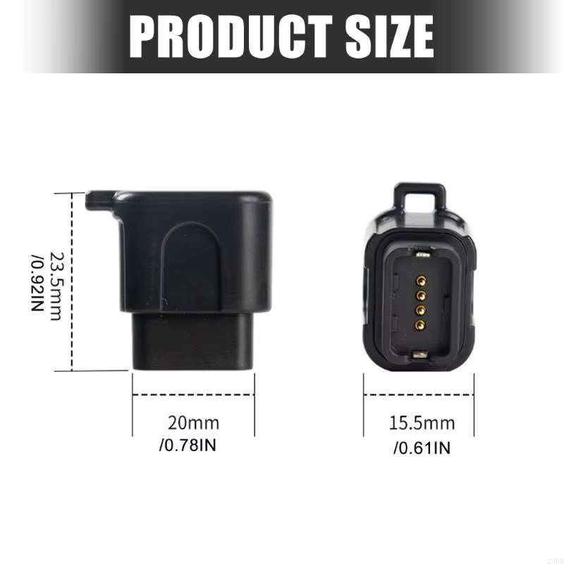 Tête à 4 broches pour équipement électronique vélo