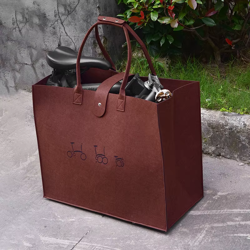 Sac de rangement pliable léger et à la mode pour vélo