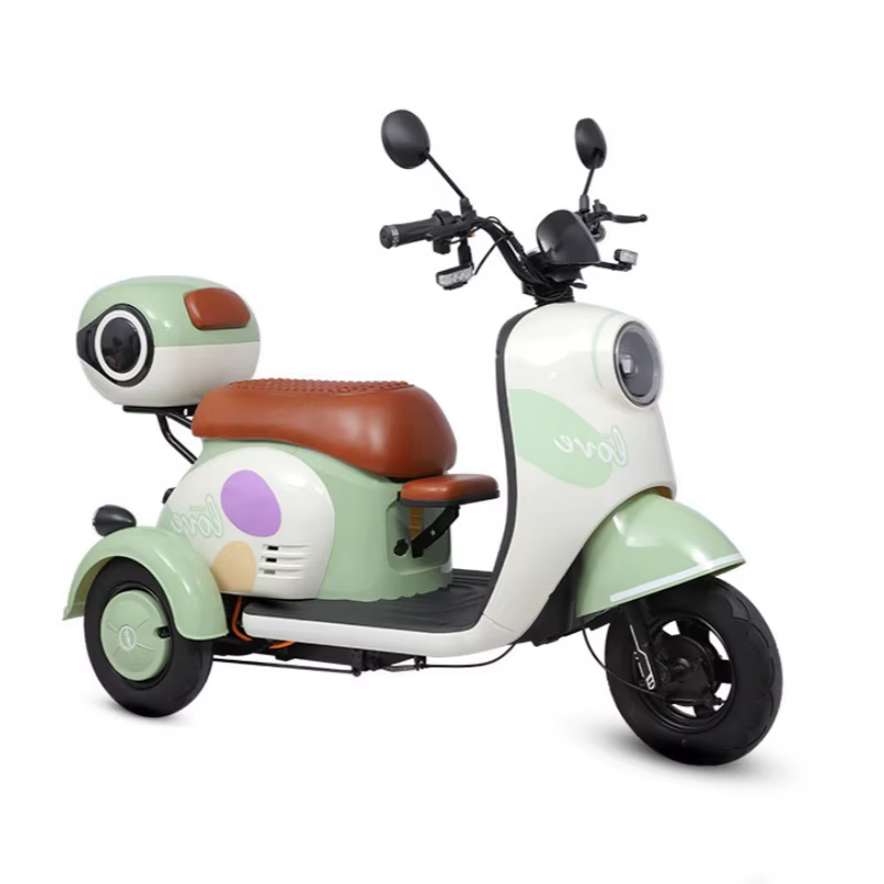 Trottinette électrique avec siège passager pour femme et adulte