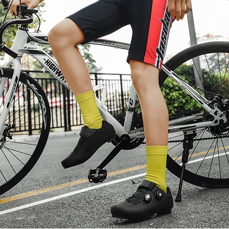 2025 hommes chaussures de cyclisme sans verrouillage sans crampons vélo de route Sneaker sans