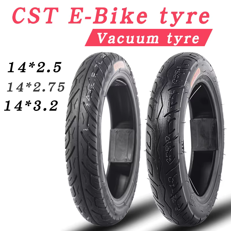 Pneus de vélo électrique CST 14 pouces 14*2.5/3.2 C1728 14*2.75 18*1.75