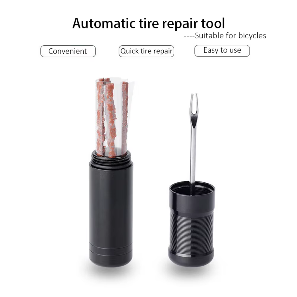 Kit de réparation de pneus tubeless pour vélo