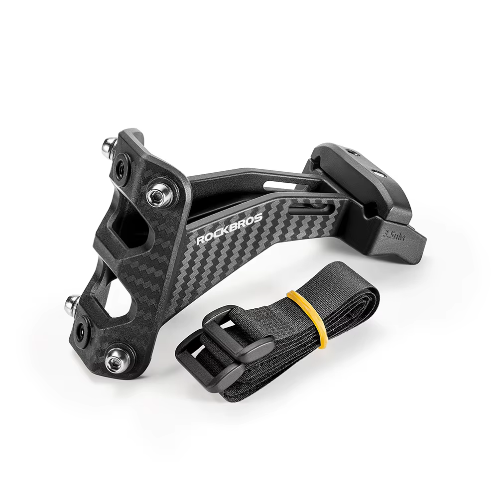 ROCKBROS – porte-bouteille d'eau de vélo en Fiber de carbone, adaptateur de cyclisme, selle, Double tasse, support d'extension, siège