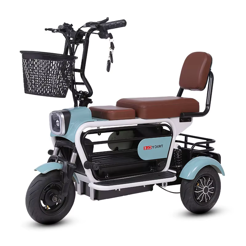 Trottinette Électrique Pliable 2 Places pour Enfant et Parent
