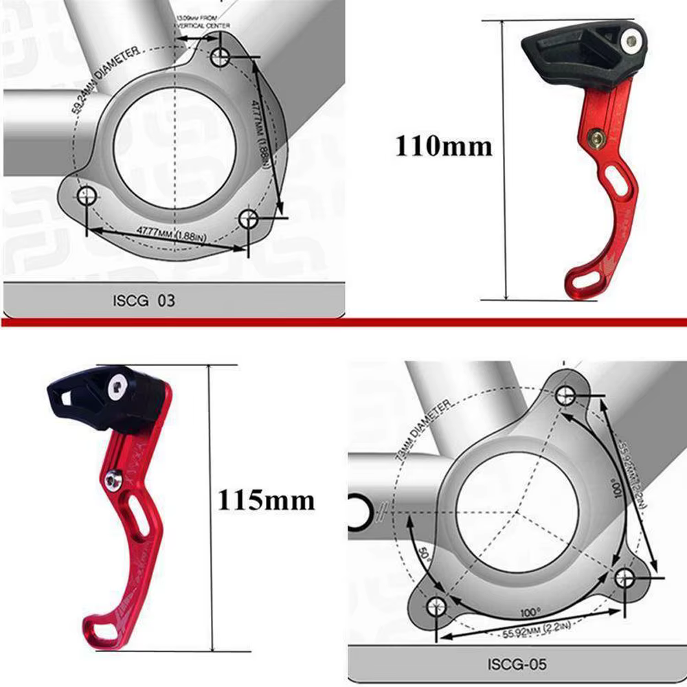 Pièce de vélo CNC ISCG05