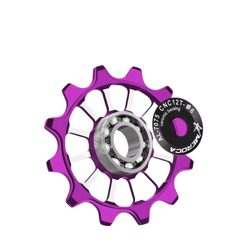 Nouvelle Poulie de dérailleur arrière 12T pour vélo de route avec roulement en céramique