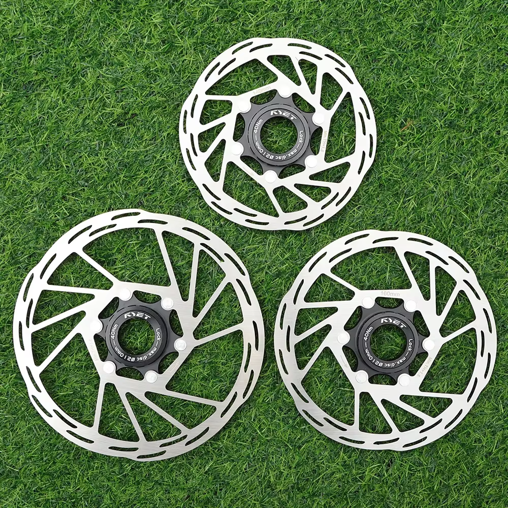 RYET Centerlock Rotor flottant 160 180 200mm-Ice Tech Dissipation thermique VTT descente e-bike frein à disque Anti-déformation silencieux
