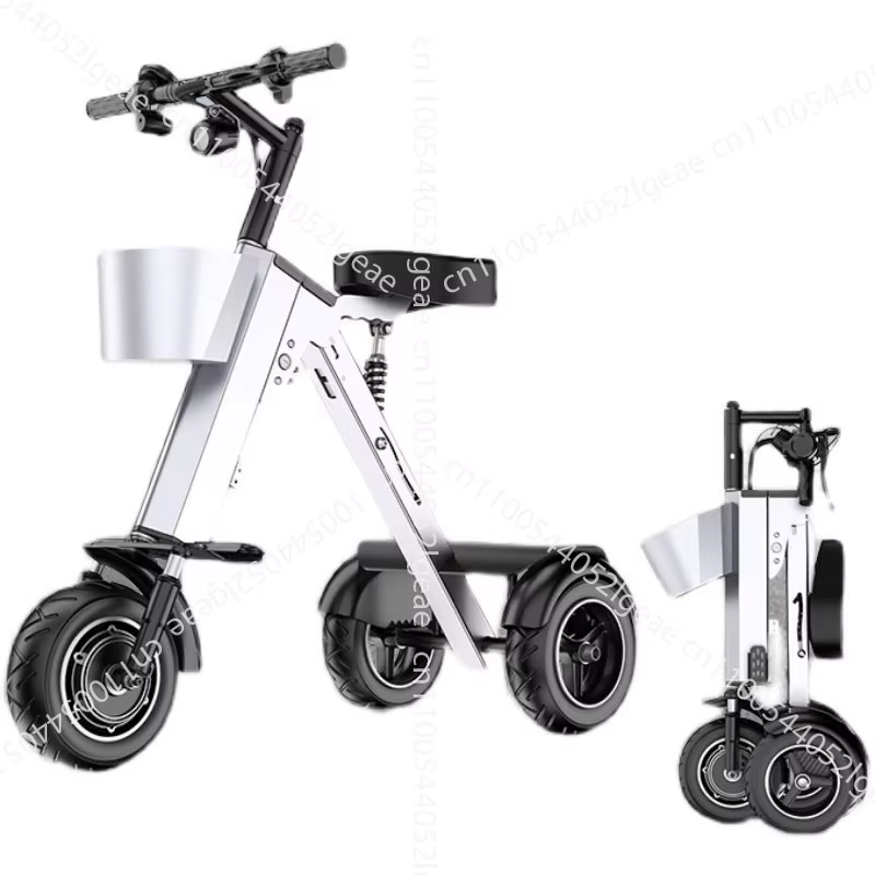 Scooter électrique pliable léger 48V pour deux personnes