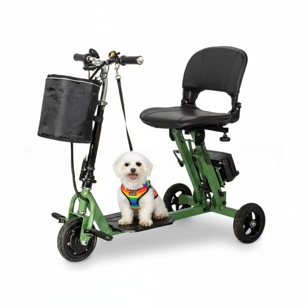 Scooter électrique pliable léger à 4 roues