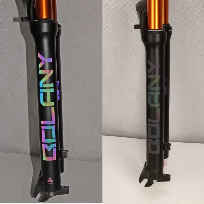Fourche à air pour vélo Bolany avec réglage du rebond