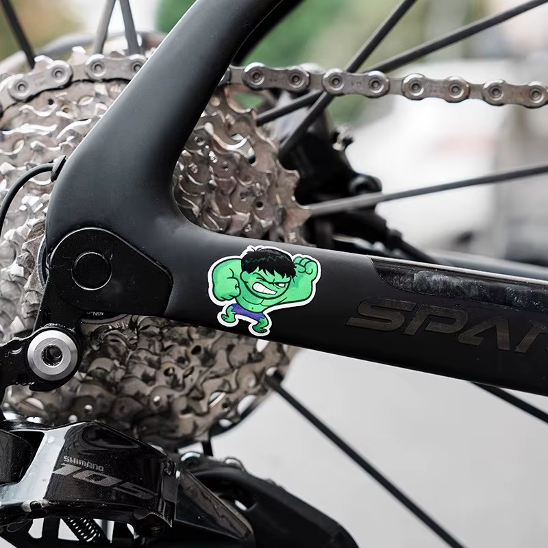Autocollants de vélo de dessin animé