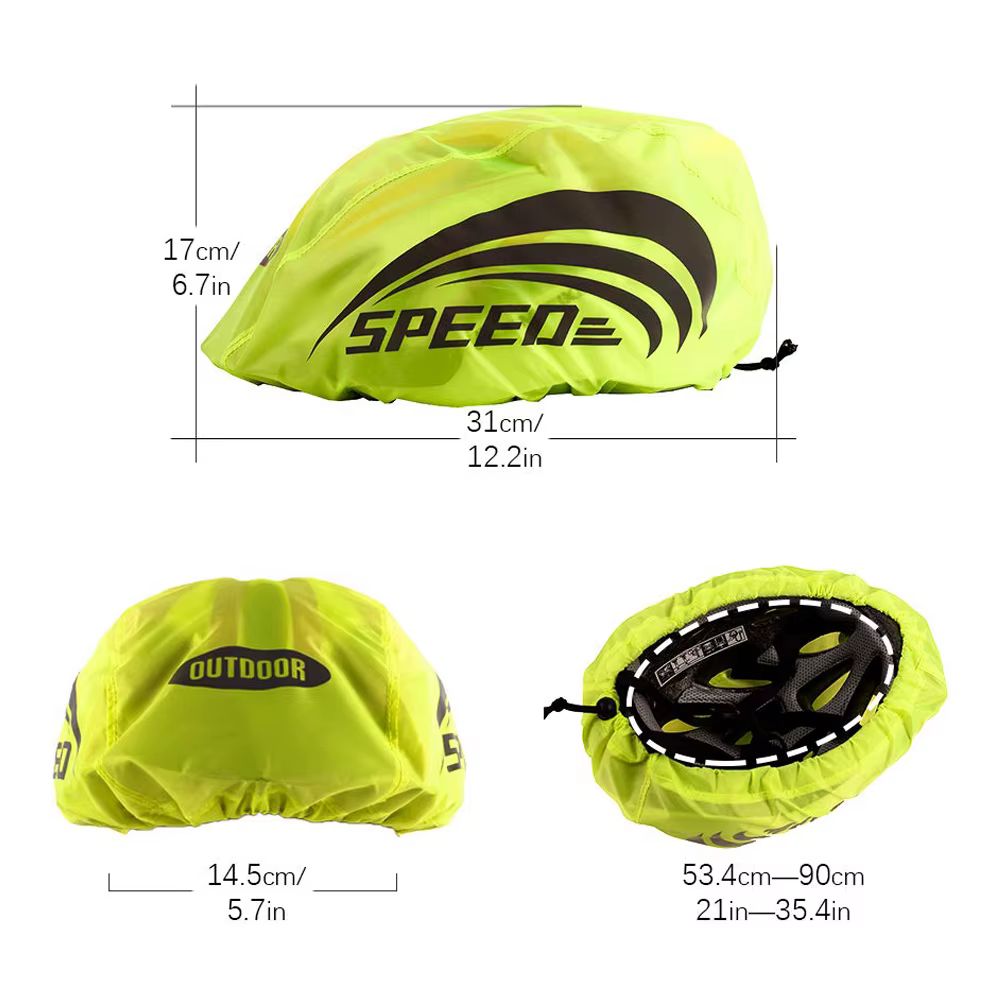 Housse de pluie pour casque de vélo