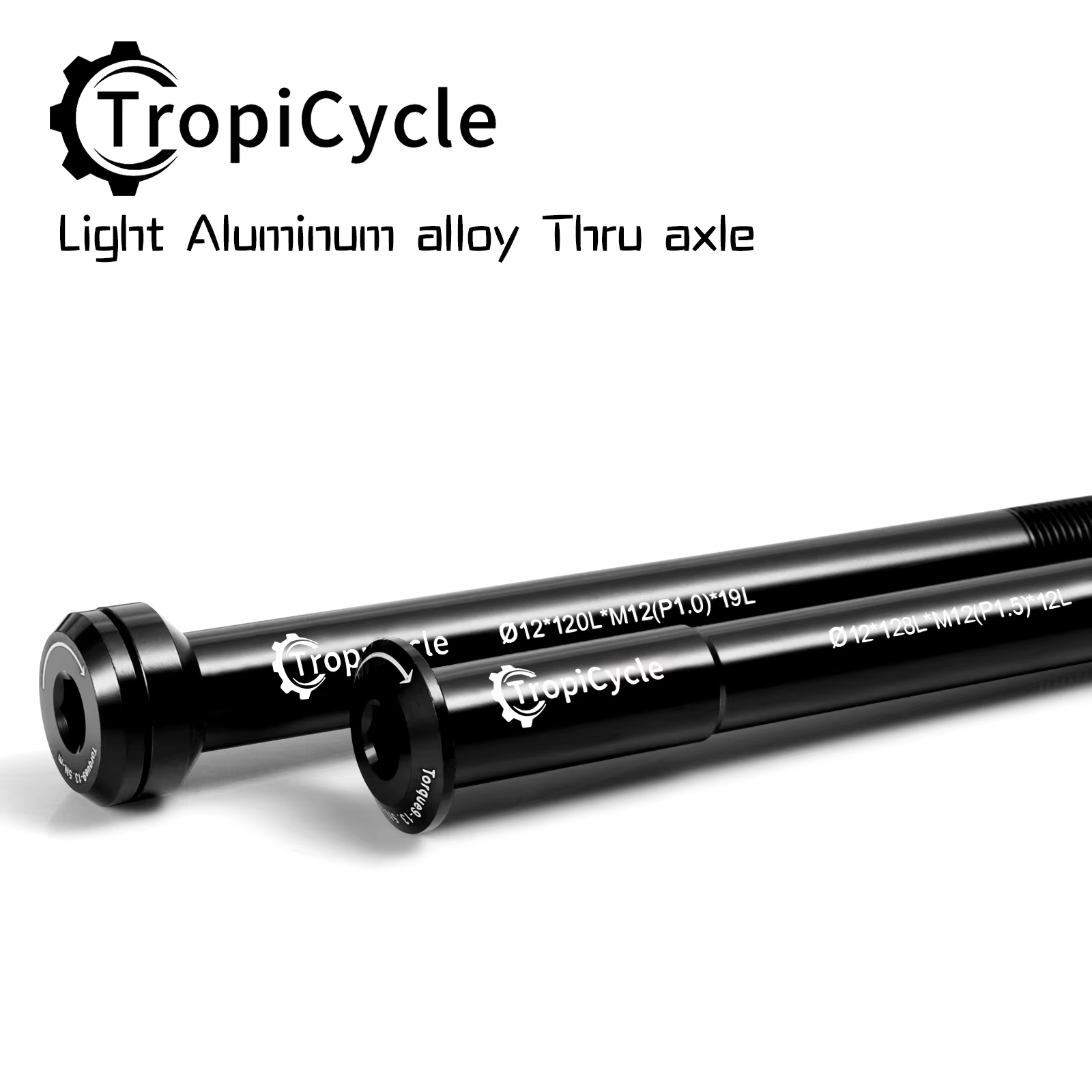 Tropicycle – Axe traversant de fourche avant pour VTT et vélo de route