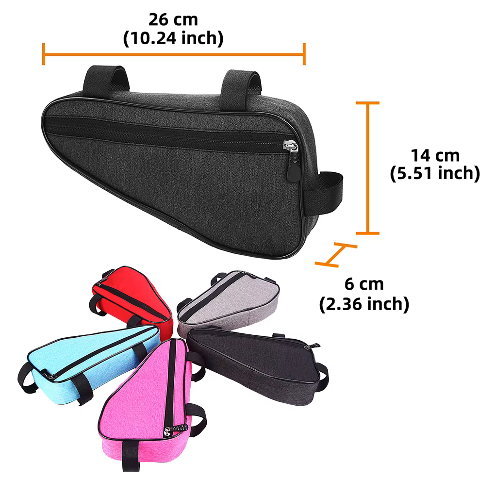 Sac triangulaire de vélo