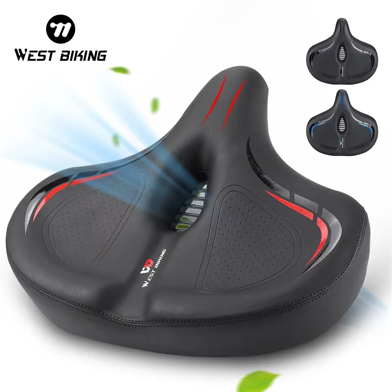 WEST BIKING – siège de vélo vtt surdimensionné