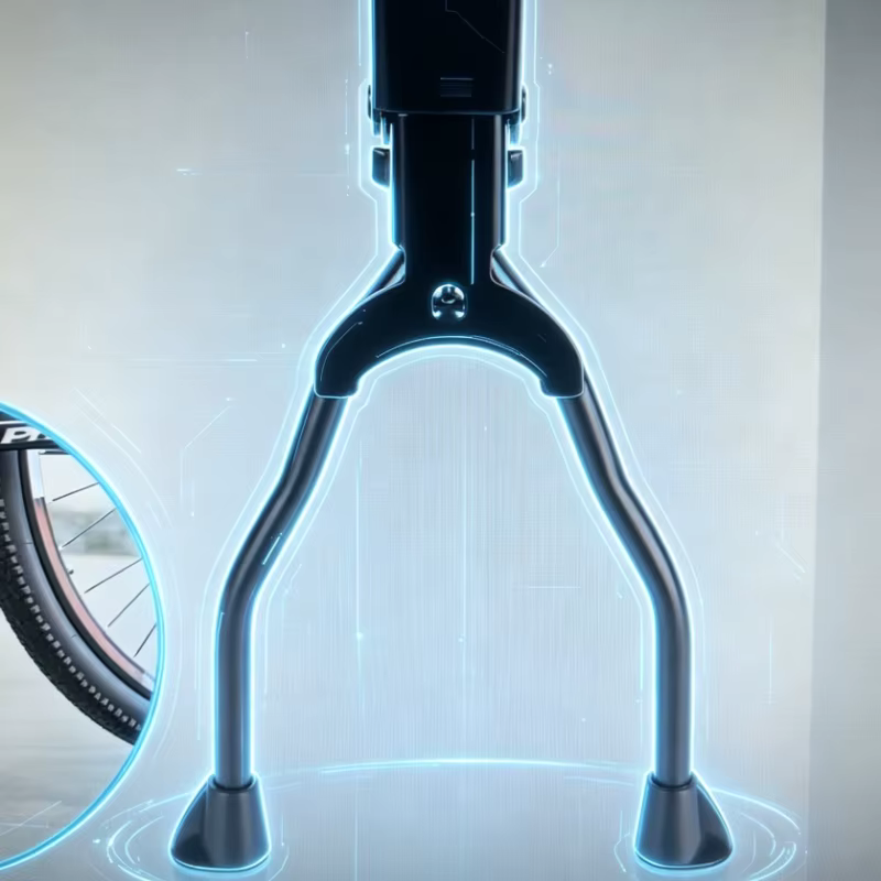 Support de stationnement double pour vélos de montagne et de route