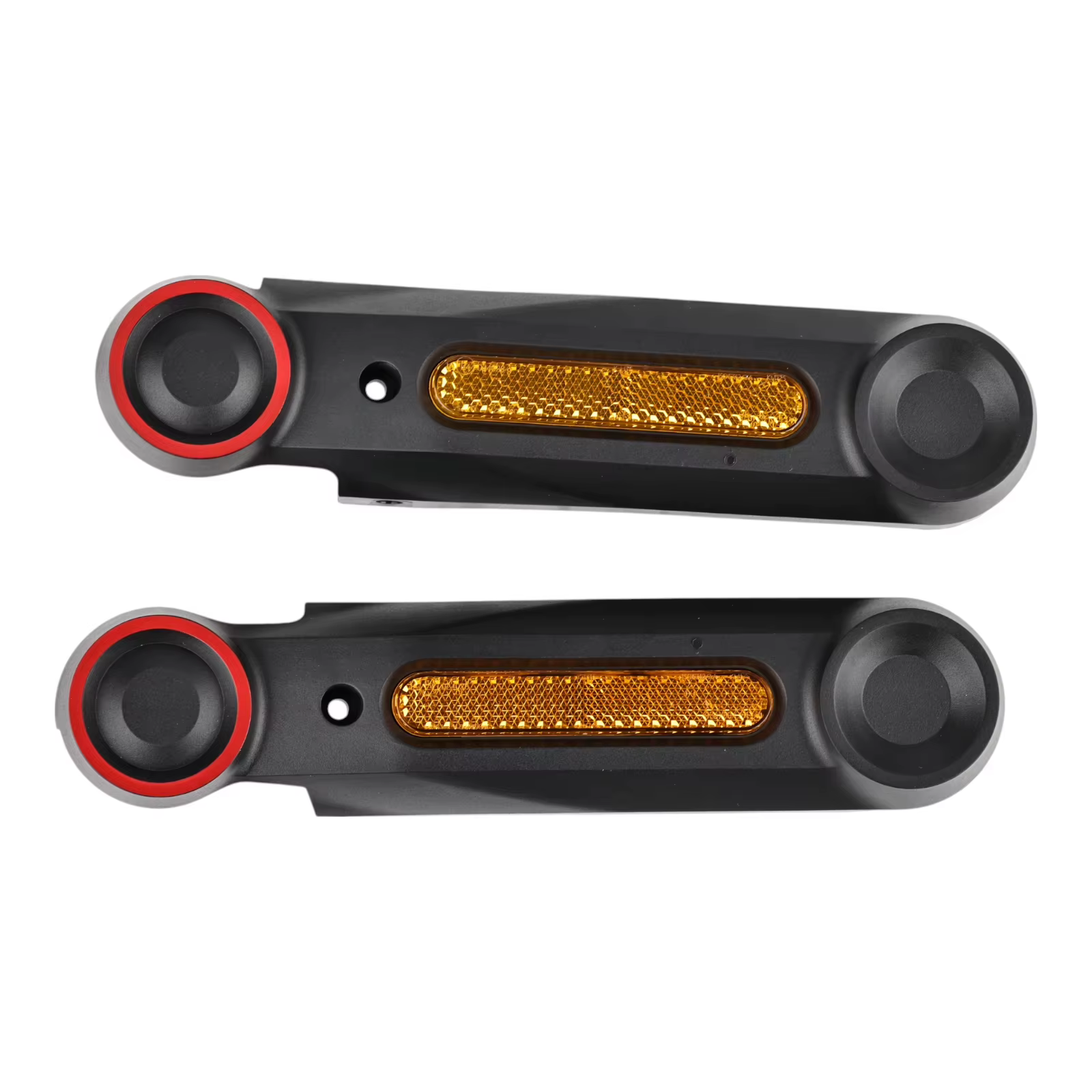 Réflecteur latéral pour trottinette électrique Segway MAX G3 F3 F3 Pro F2 F2 Pro E3 E3 Pro GT1 GT2 – Cache de fourche arrière réfléchissant