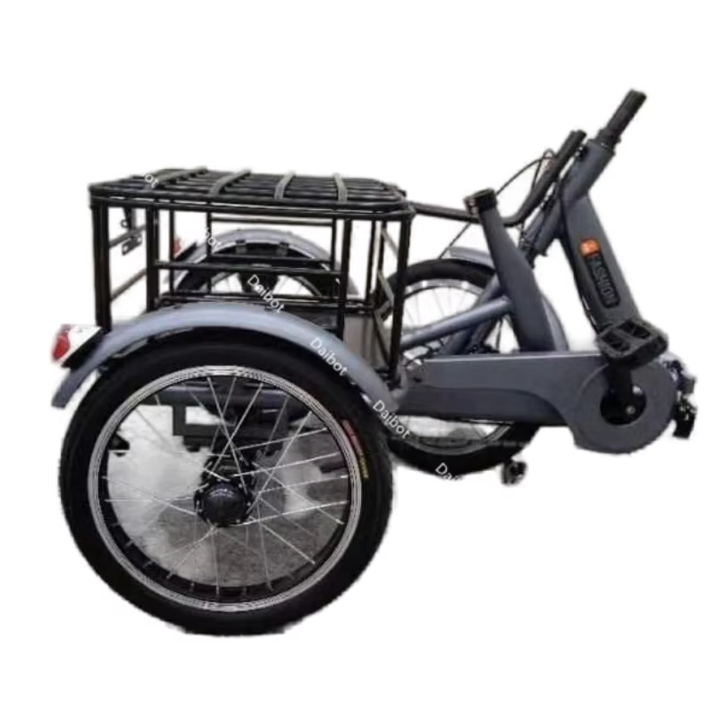 Tricycle électrique pliable pour adultes