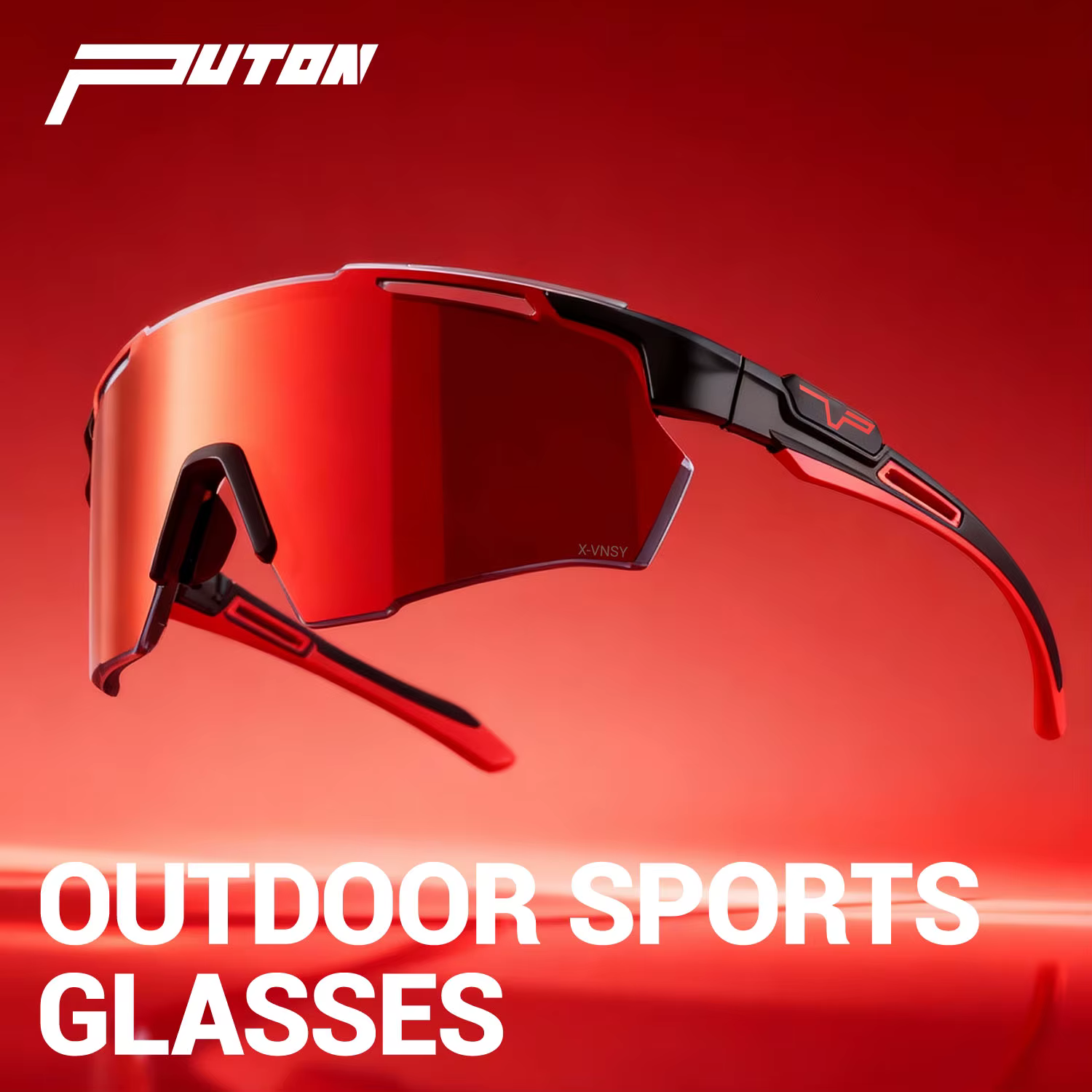 PUTON lunettes de cyclisme photochromiques