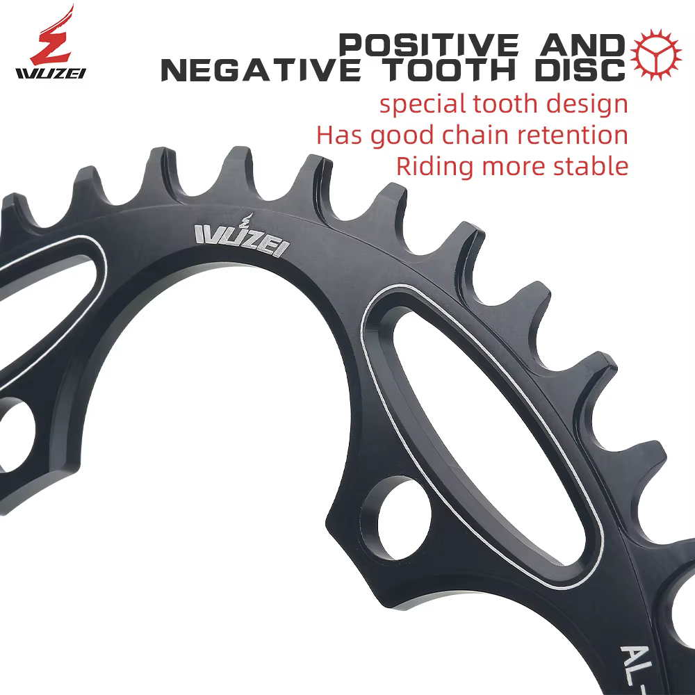 WUZEI vélo de route 110/130BCD plateau 36/38/40/42/44/46/48/50/52/54/56/58/60T 110BCD/130BCD route/doli de manivelle
