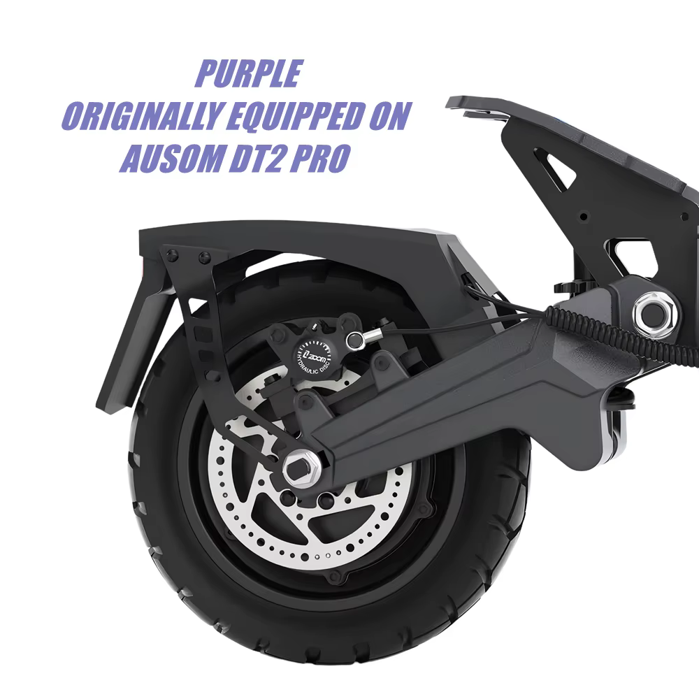 Bras oscillant pour trottinettes électriques AUSOM DT2 PRO & KUGOO F3 PRO MAX – Pièces de rechange d'origine pour fourches avant et arrière (fixation ressort et moteur)