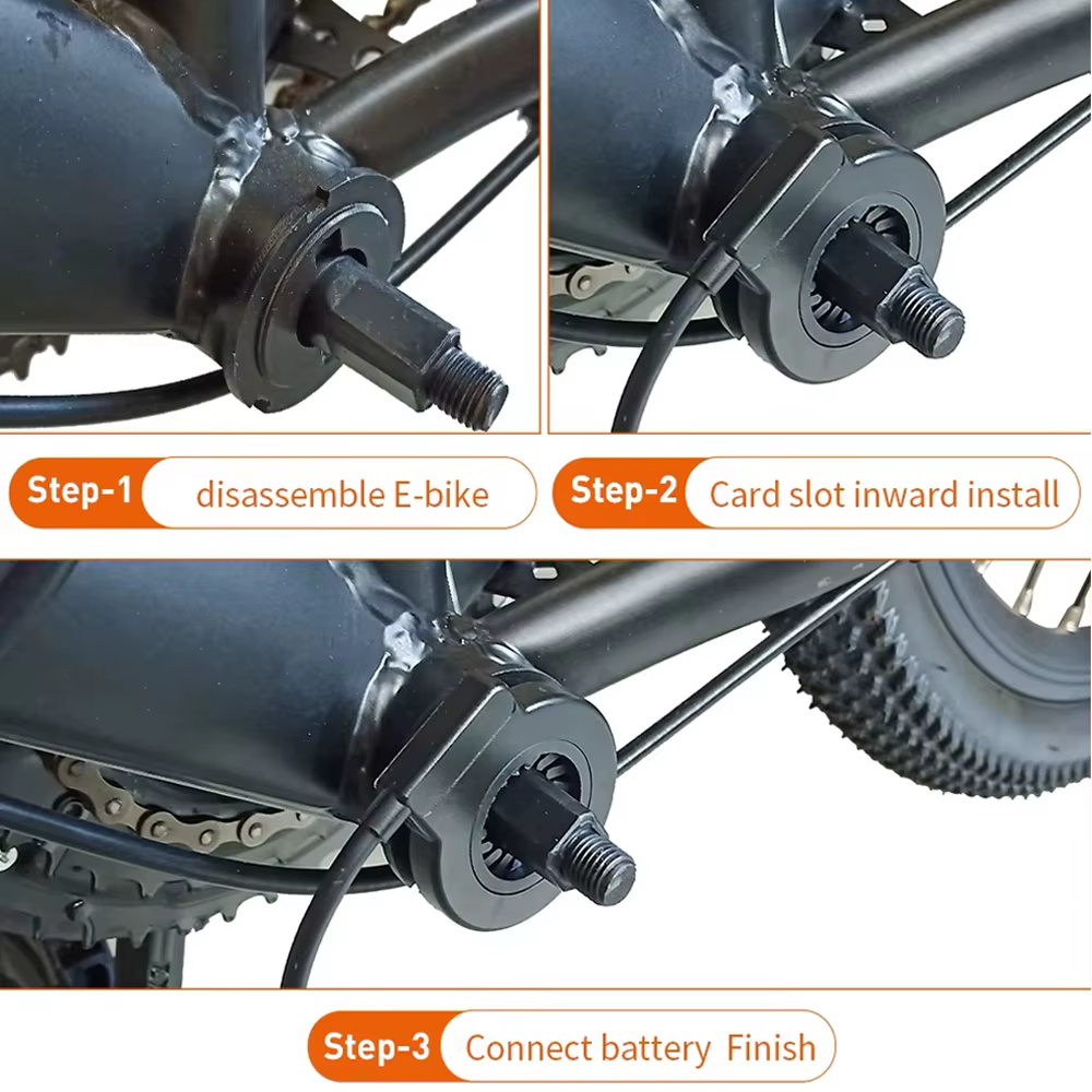 KT V12L e-bike PAS capteur 6 capteurs Magnent double Hall 12 signaux pédale 12 V-72 V pour pièces de Kit de Conversion de vélo électrique
