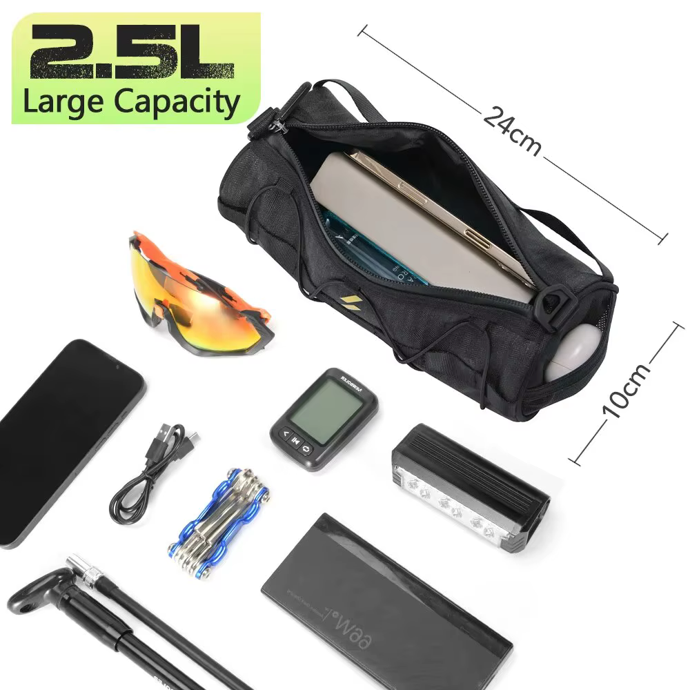 NEWBOLER nouveau sac de guidon sacs de vélo cadre sacoche multifonction Portable sac à bandoulière accessoire