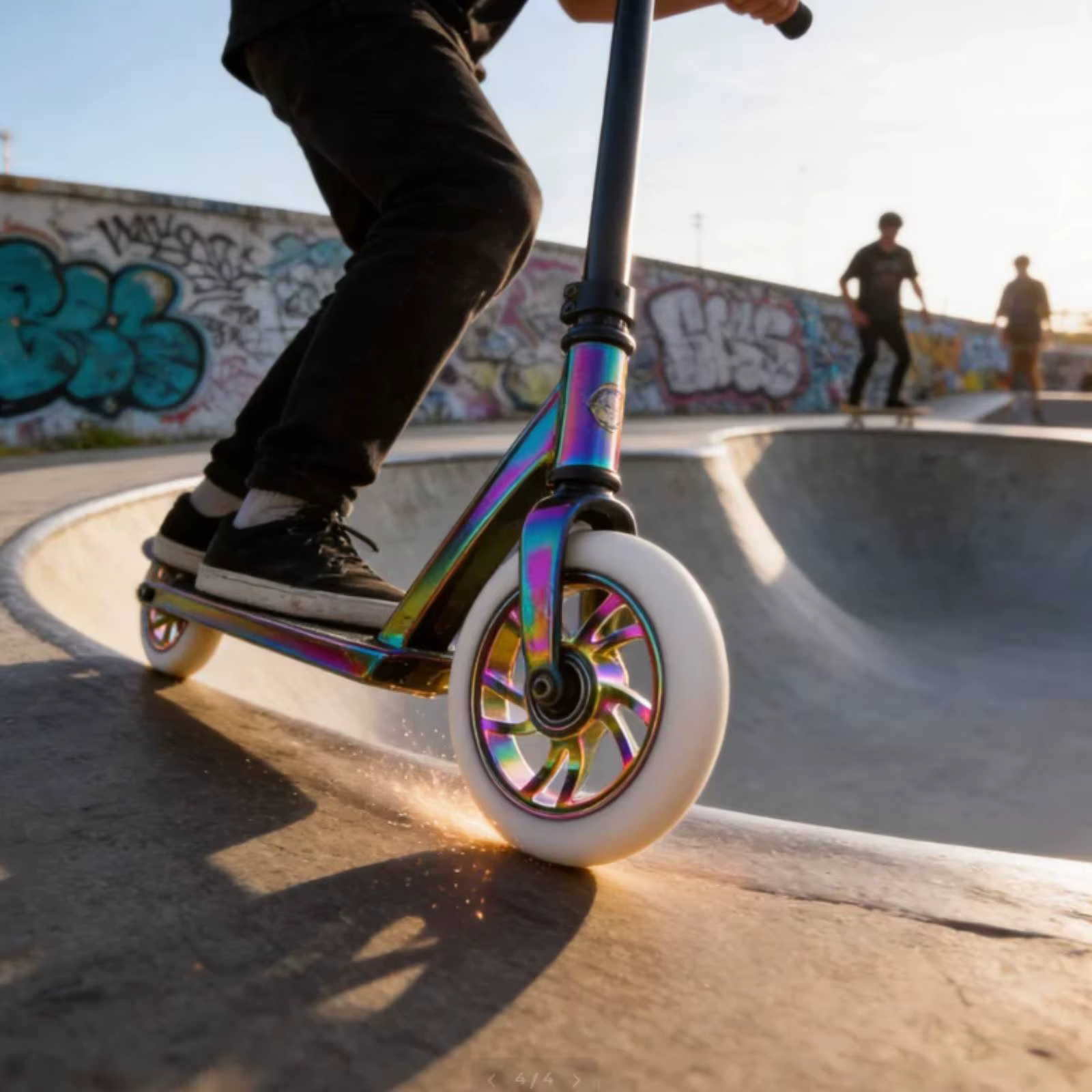 Roue de scooter de 110 mm