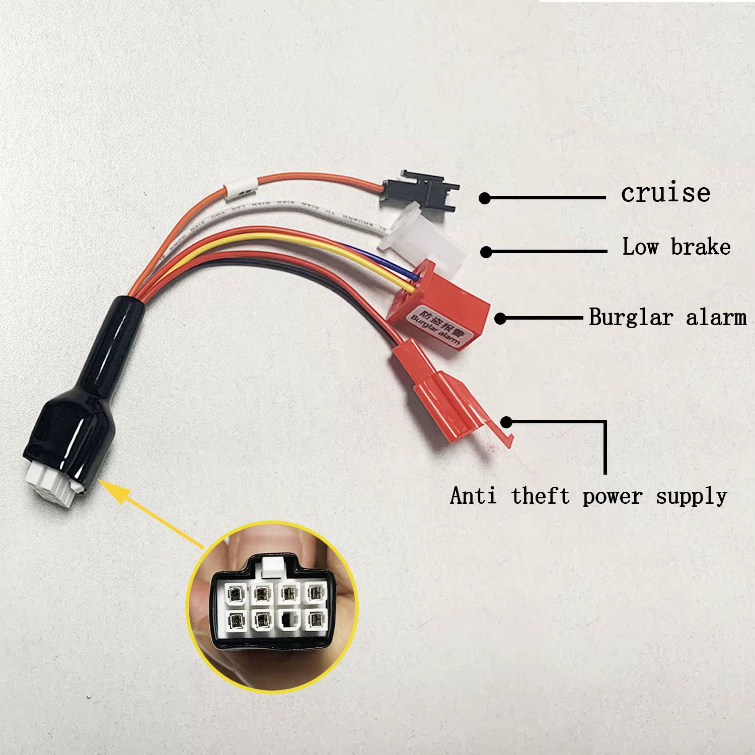 Contrôleur à Onde Sinusoïdale 3 Modes 48V 52V 60V 72V 2000W 2500W 3000W pour Moteur Brushless de Vélo Électrique