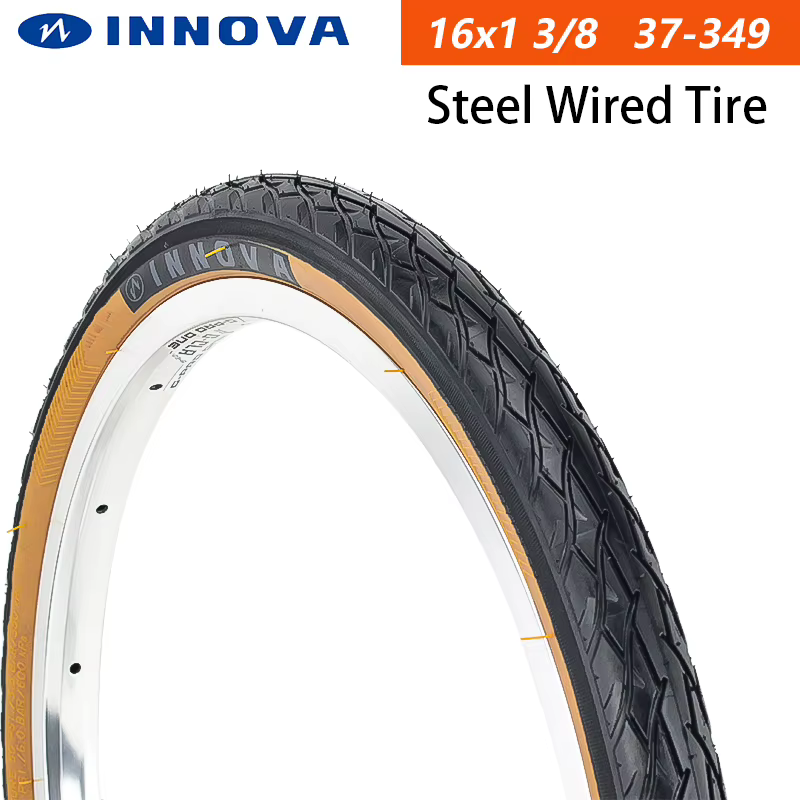 INNOVA 16x1 3/8 Vélo Pliant pour Bromsilice Bicycle possède/Wired opathy 16 "349