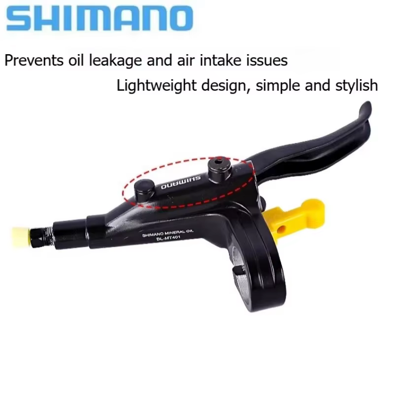 Leviers de frein hydrauliques SHIMANO BL-MT401 pour vélos de montagne