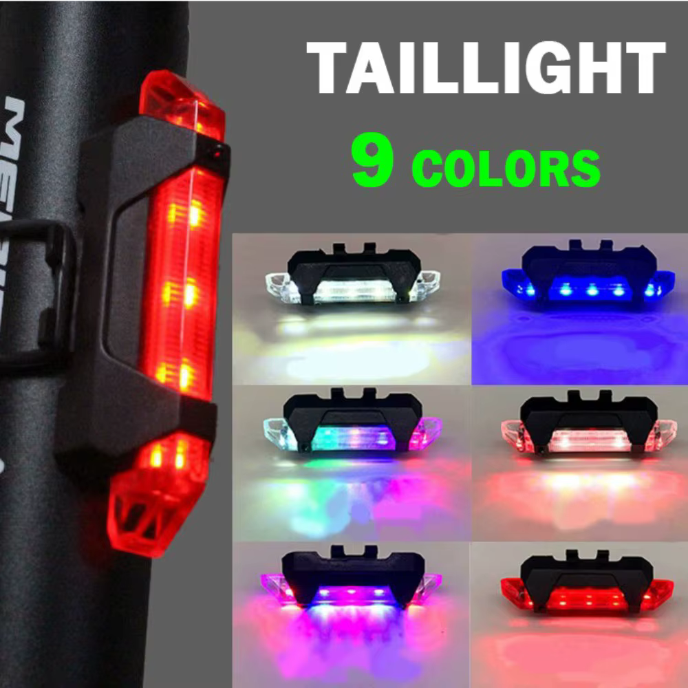 Lumière colorée pour vélo de ville et VTT