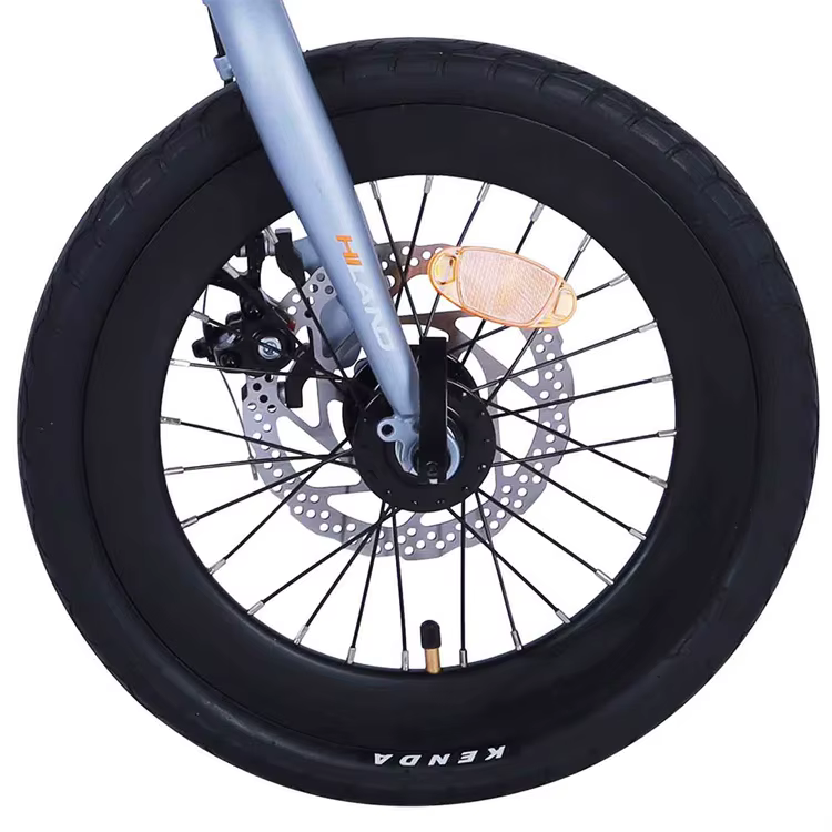 Vélo pliable en acier de 16 pouces, 8 vitesses, pour adultes, vente en gros