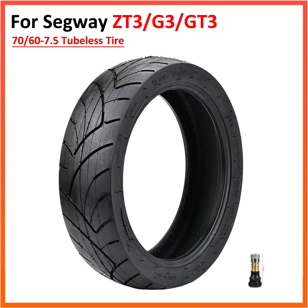 Pneu tubeless 70/60-7.5 pour Segway ZT3 / G3 / GT3