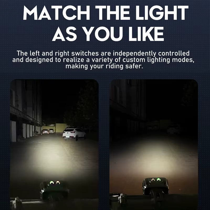 Feu de vélo avant arrière lampe à LED de cyclisme