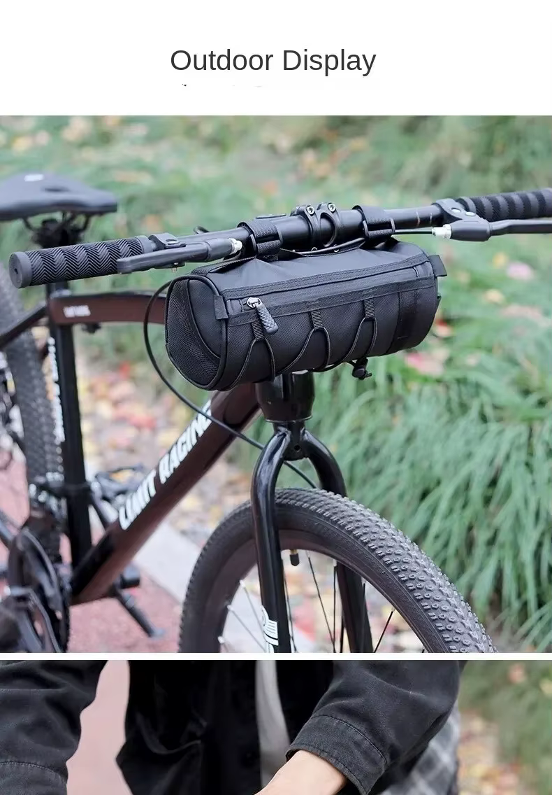 Sac avant de vélo, sac de rangement extérieur multifonctionnel