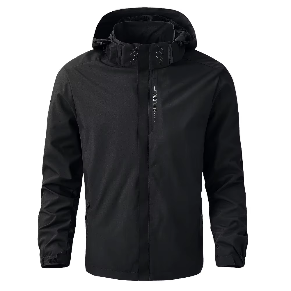 Veste de pluie imperméable légère pour hommes