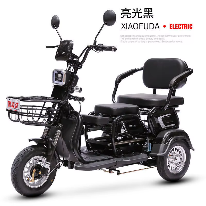 Adulte ménage personnes âgées handicapées mobilité Scooter 1200W Extra Large moteur 72V45AH135km Extra-longue durée de vie de la batterie Tricycle électrique