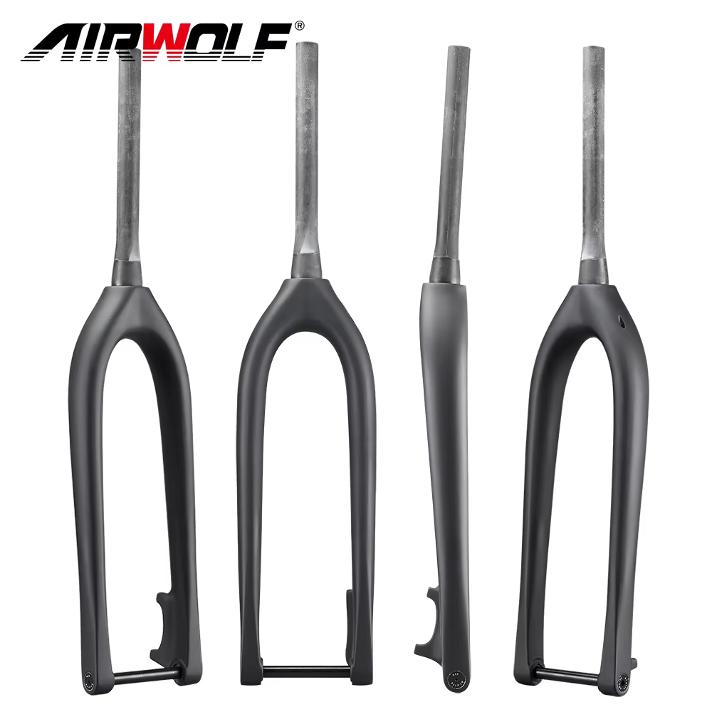 Fourche avant de vtt en fibre de carbone