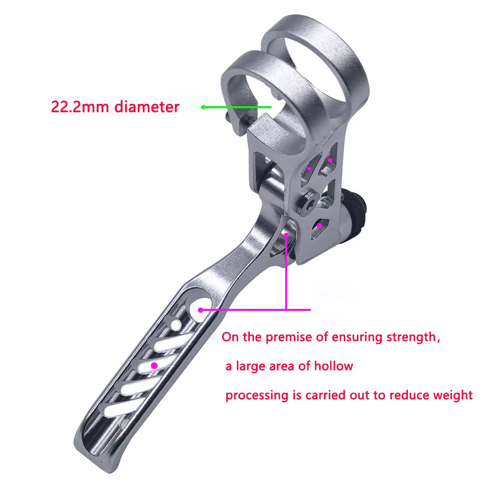 Levier de frein spécifique pour vélo pliant, pour brompton dahon et autres vélos pliants en alliage d'aluminium creux léger grand angle
