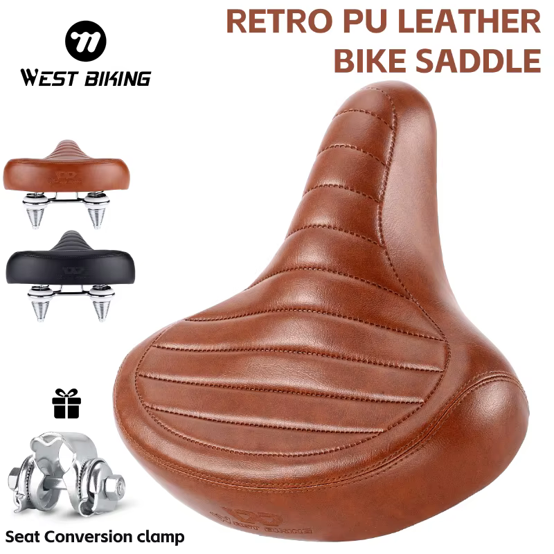 WEST BIKING – selle de vélo électrique à ressort