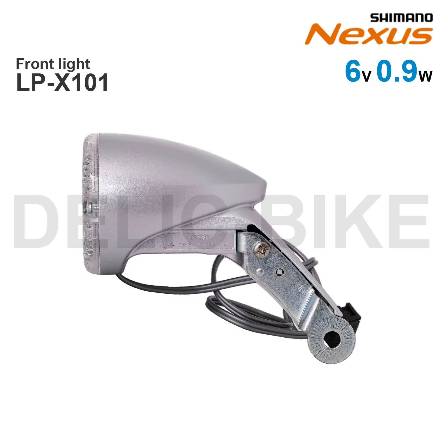 SHIMANO NEXUS-Hub Dynamo 6V 0.9W DH-C2100-N 36H feu avant LP-X101 6V 0.9W pièces d'origine