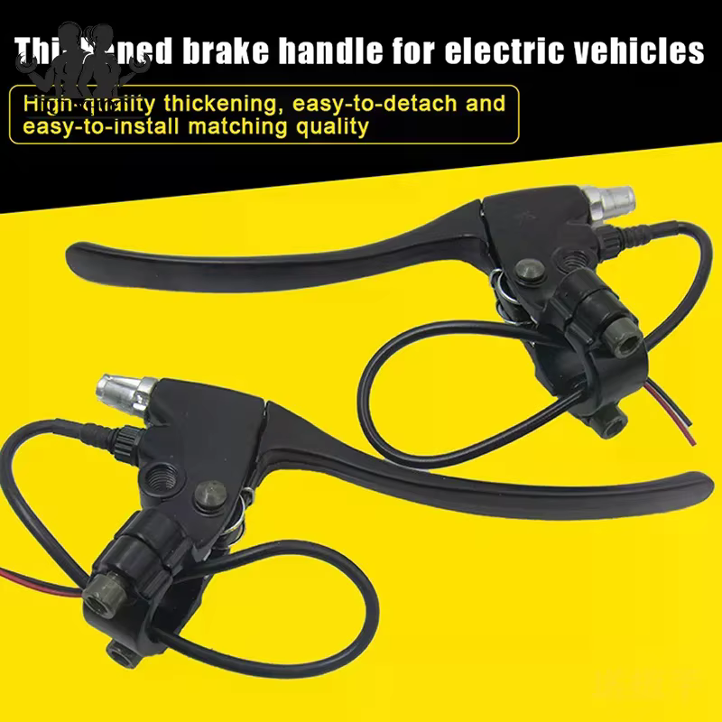 1 paire de leviers de frein arrière de vélo électrique