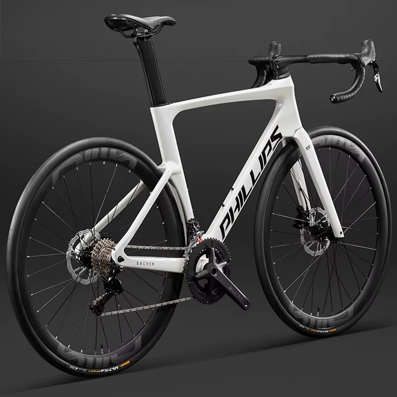 Vélo de gravier en fibre de carbone